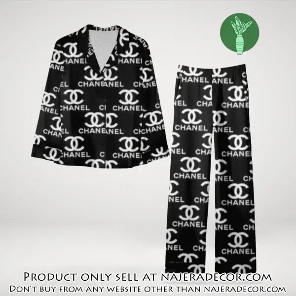 Trending luxury chanel satin pajama set pjs1041 njr3813351
